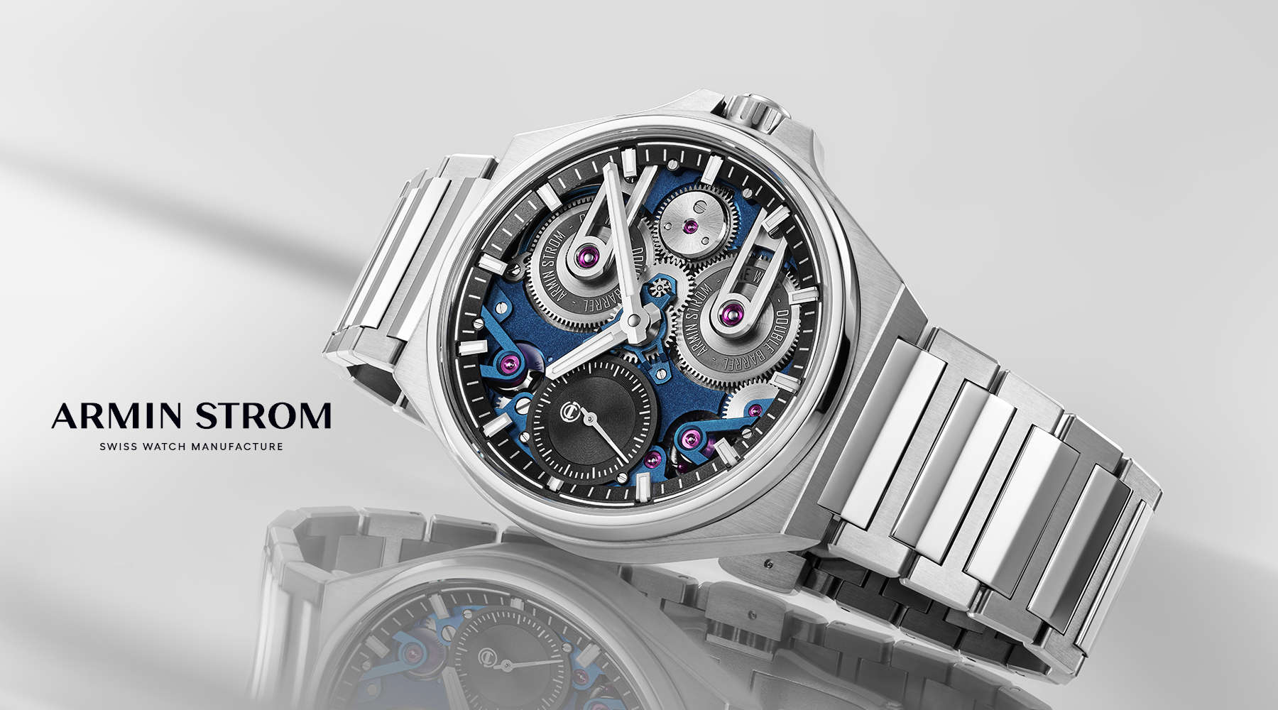 Armin 178枚 Armin Strom One Week Manufacture Edition Blue｜7日間パワーリザーブ