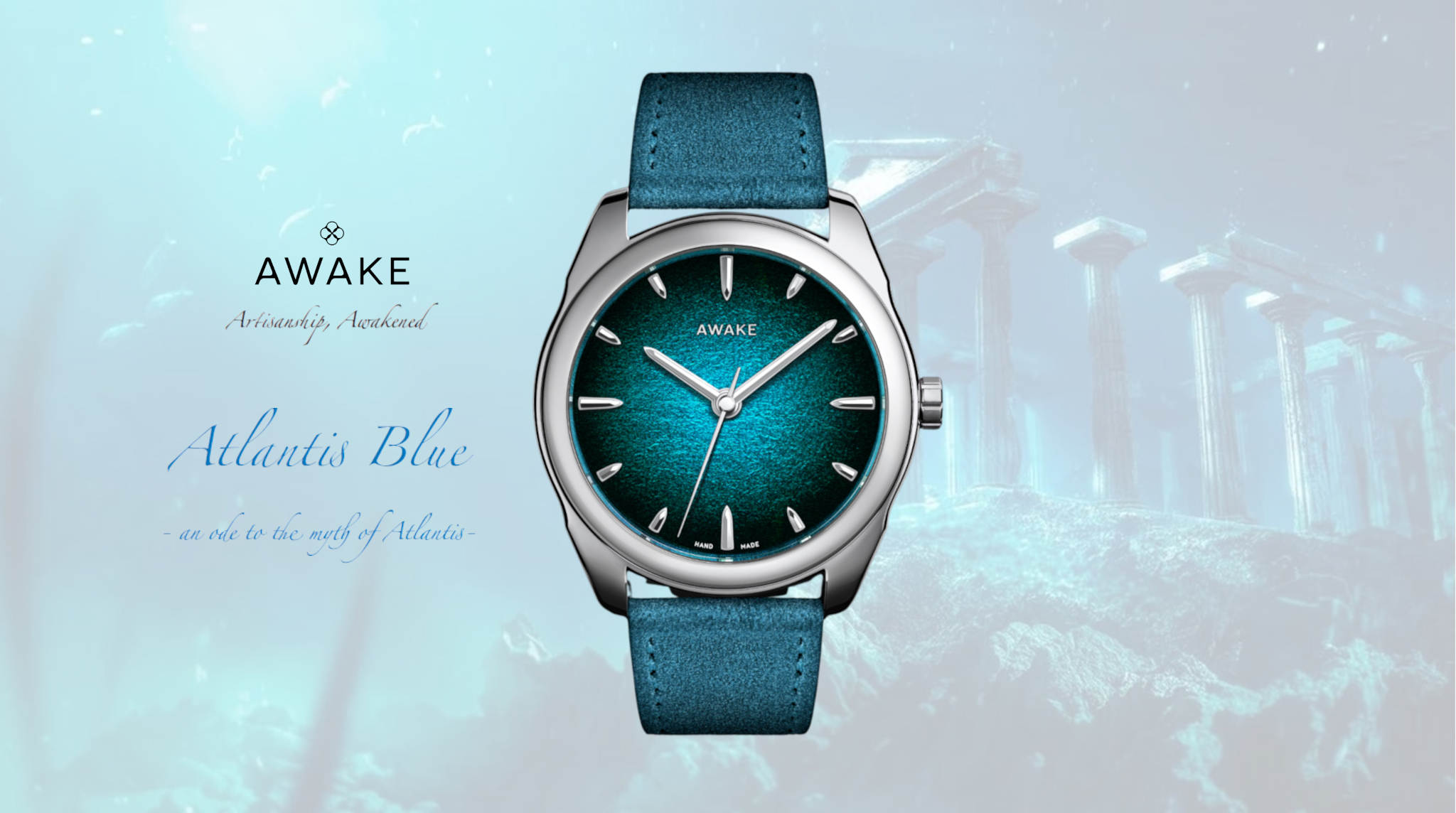 AWAKE Atlantis Blue｜ソンマイ漆と銀箔が描く深海の神話 – Noble