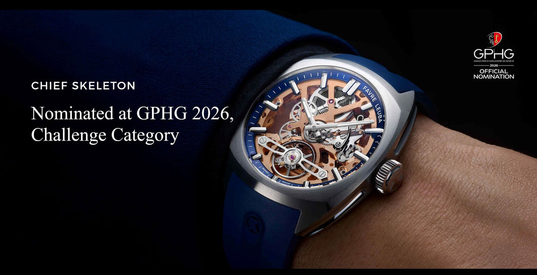 ファーブル・ルーバ「チーフ スケルトン」、GPHG 2026 チャレンジ部門にノミネート