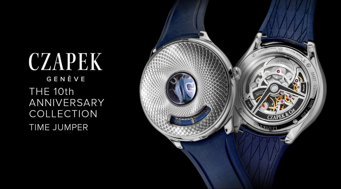 Czapek「TIME JUMPER」──ブランド再生10周年を象徴する新キャリバー10.1搭載モデル