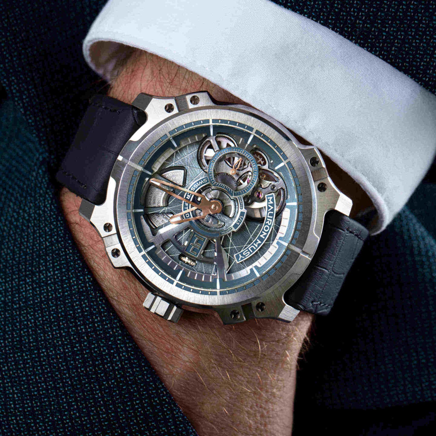 MU05-103 ブループリント チタニウム・スケルトン