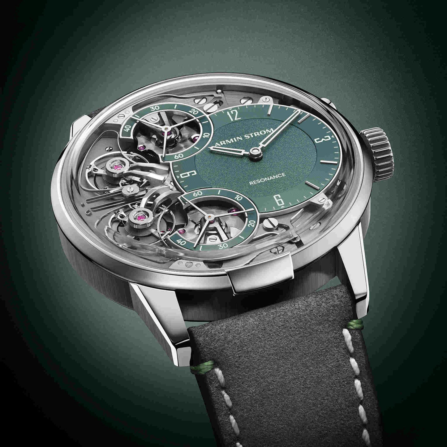 ミラード・フォース・レゾナンス マニュファクチュール・エディション グリーン
